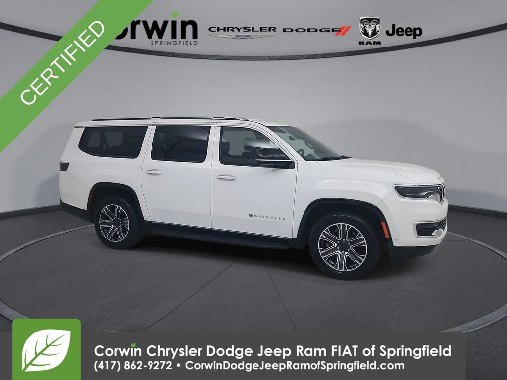Certified 2024 Jeep Wagoneer L Series II w/ Flexible Seating Group