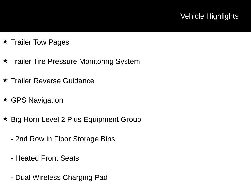 New 2026 RAM 2500 Big Horn image 2