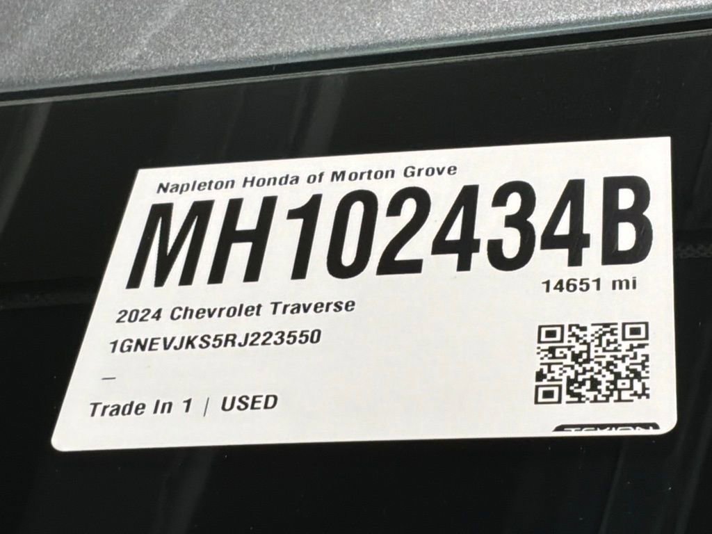 Used 2024 Chevrolet Traverse Z71 AWD/4WD image 34