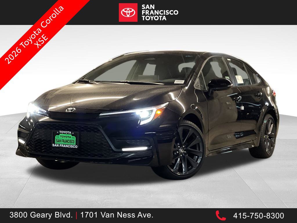 New 2026 Toyota Corolla XSE FWD image 1