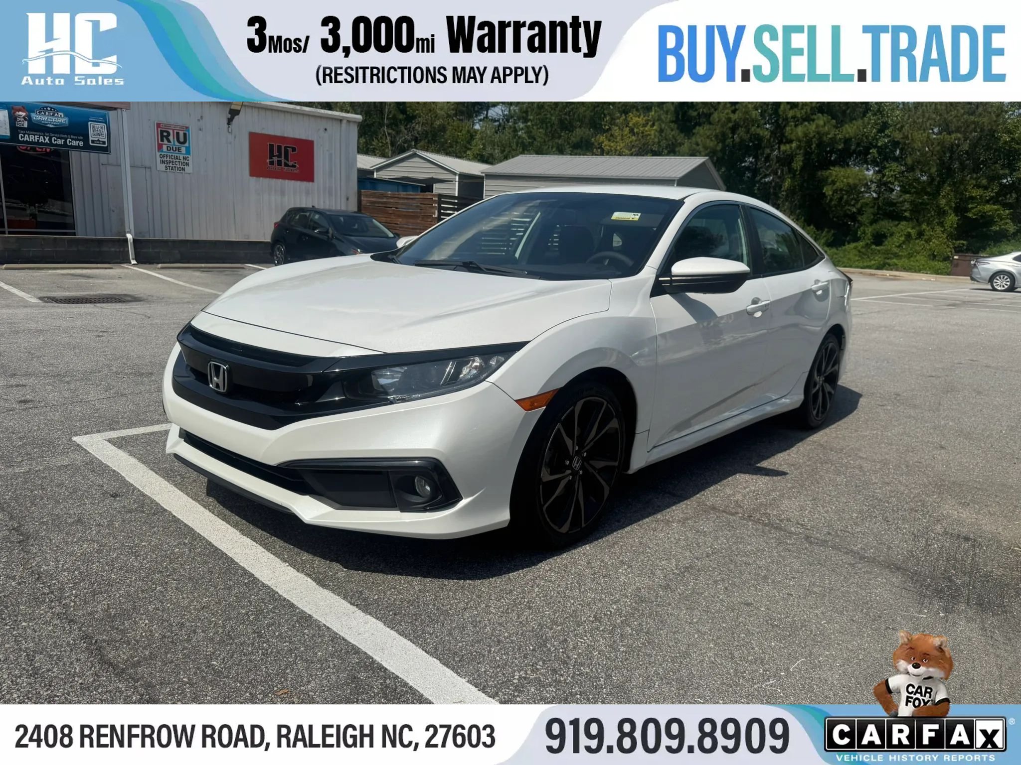 Used 2019 Honda Civic Sport image 1