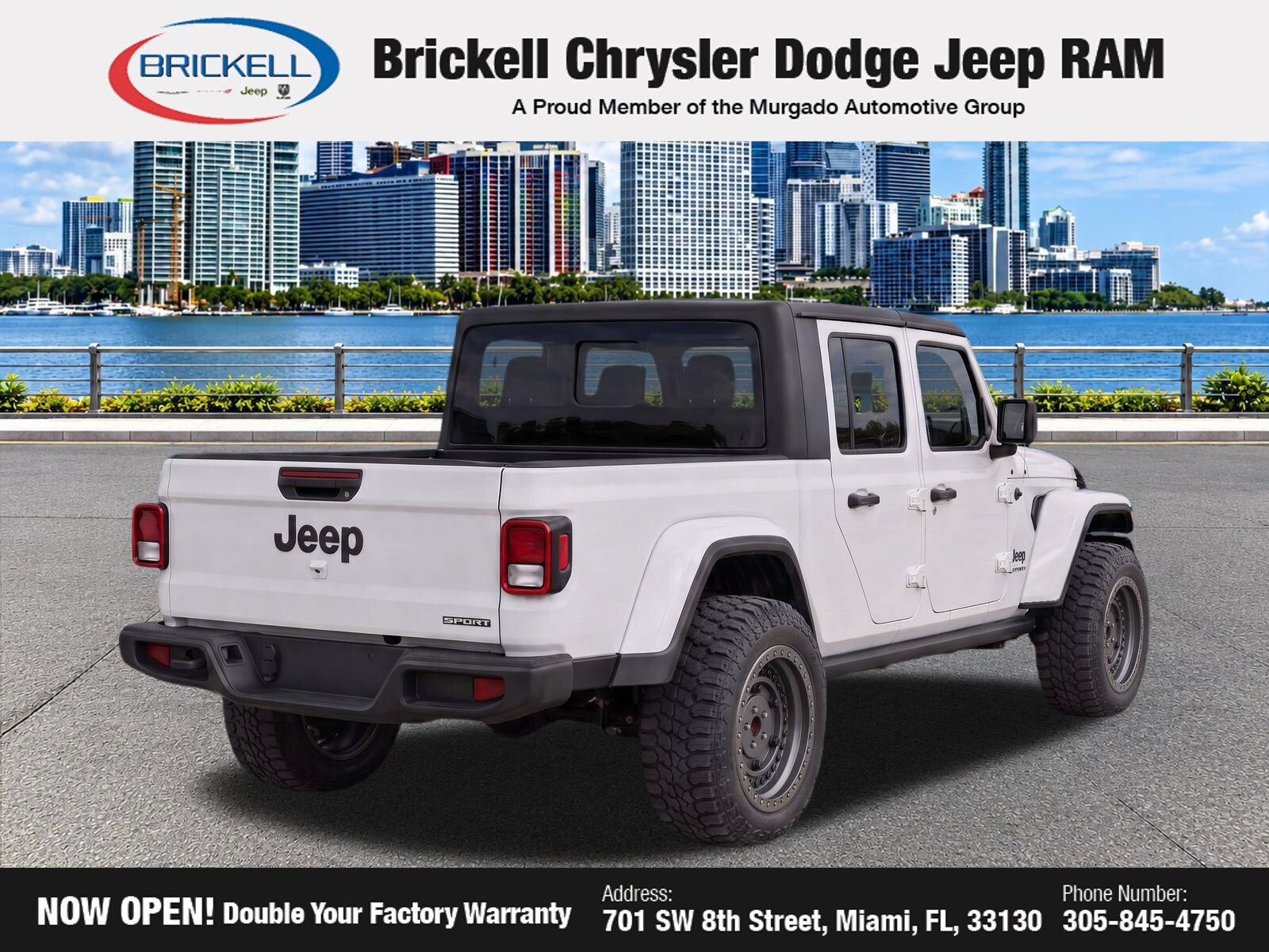 Used 2020 Jeep Gladiator Sport w/ Quick Order Package 24S AWD/4WD image 4