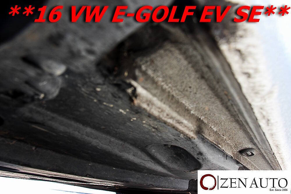 Used 2016 Volkswagen e-Golf SE FWD image 57