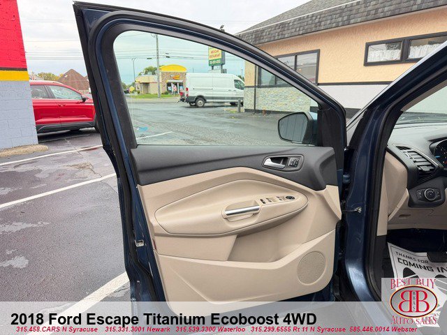 Used 2018 Ford Escape Titanium w/ Ford Safe & Smart Package AWD/4WD image 8