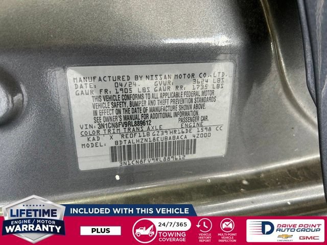 Used 2024 Nissan Versa SR FWD image 28