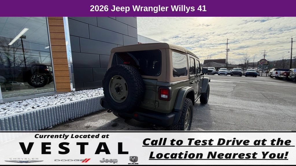 New 2026 Jeep Wrangler Unlimited Sport AWD/4WD image 11