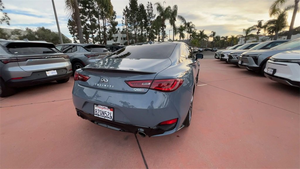 Used 2022 INFINITI Q60 Red Sport 400 w/ Carbon Fiber Package image 7