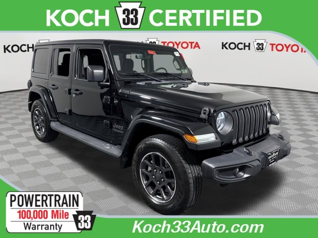 Used 2021 Jeep Wrangler Unlimited Sport image 1