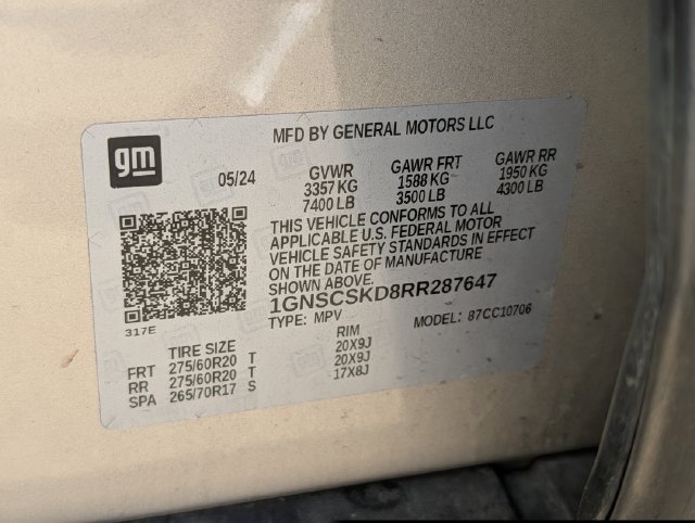 Used 2024 Chevrolet Tahoe Premier RWD image 31