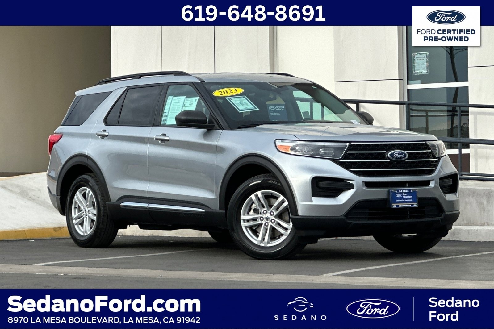 Certified 2023 Ford Explorer XLT image 1