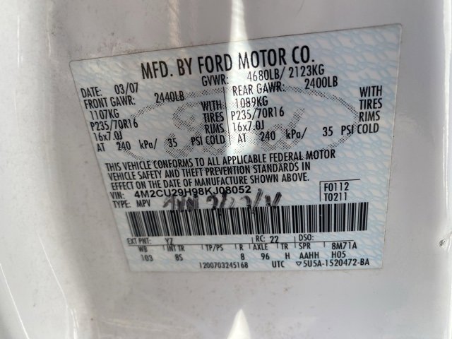 Used 2008 Mercury Mariner Hybrid image 22