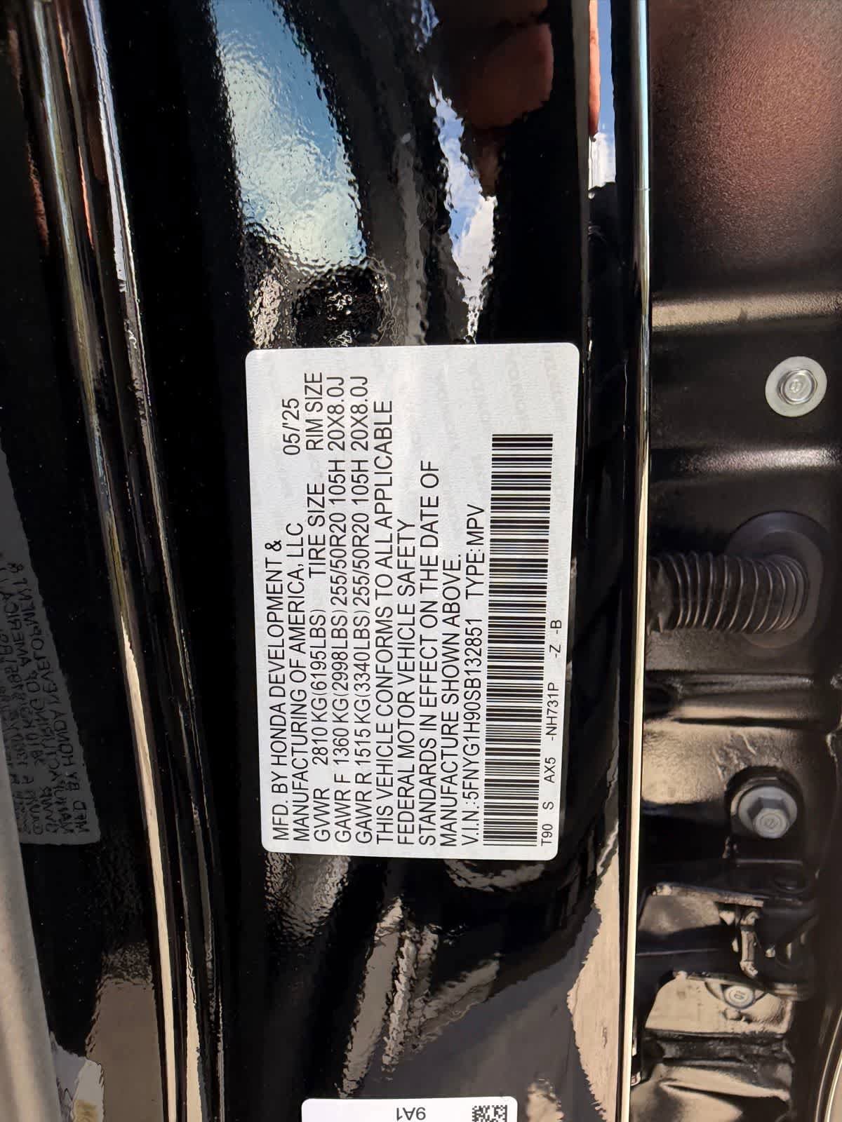 Used 2025 Honda Pilot Black Edition image 22