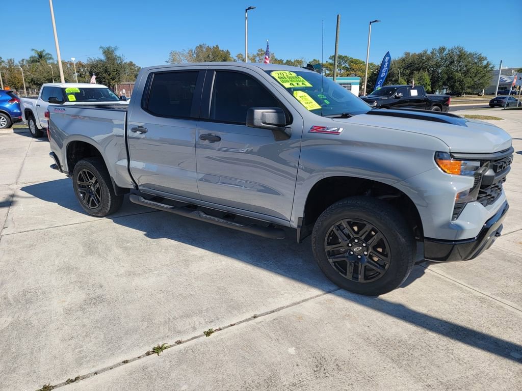 Used 2024 Chevrolet Silverado 1500 Custom Trail Boss w/ Turbomax Blackout Package image 8