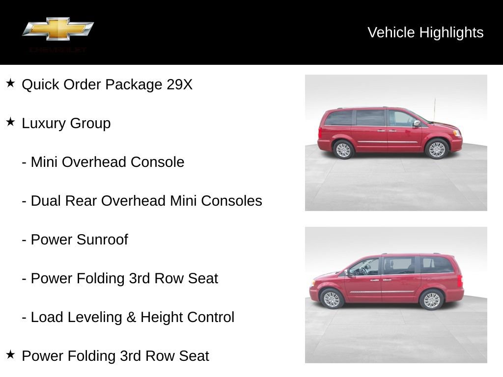 Used 2012 Chrysler Town & Country Limited w/ Luxury Group FWD image 18