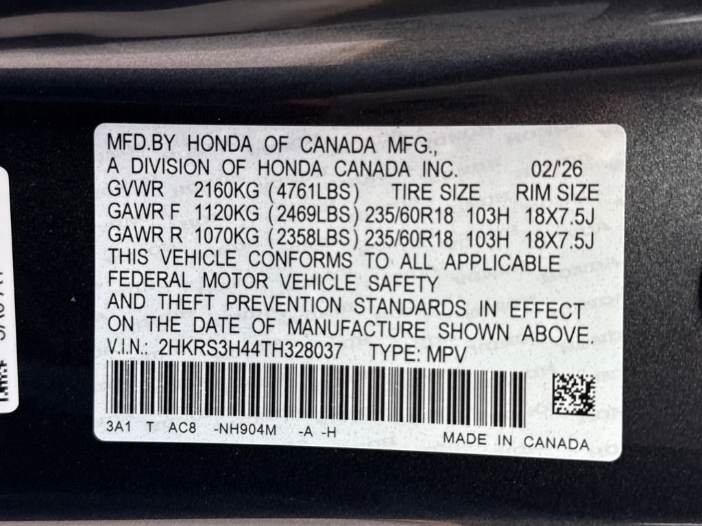 New 2026 Honda CR-V EX image 28