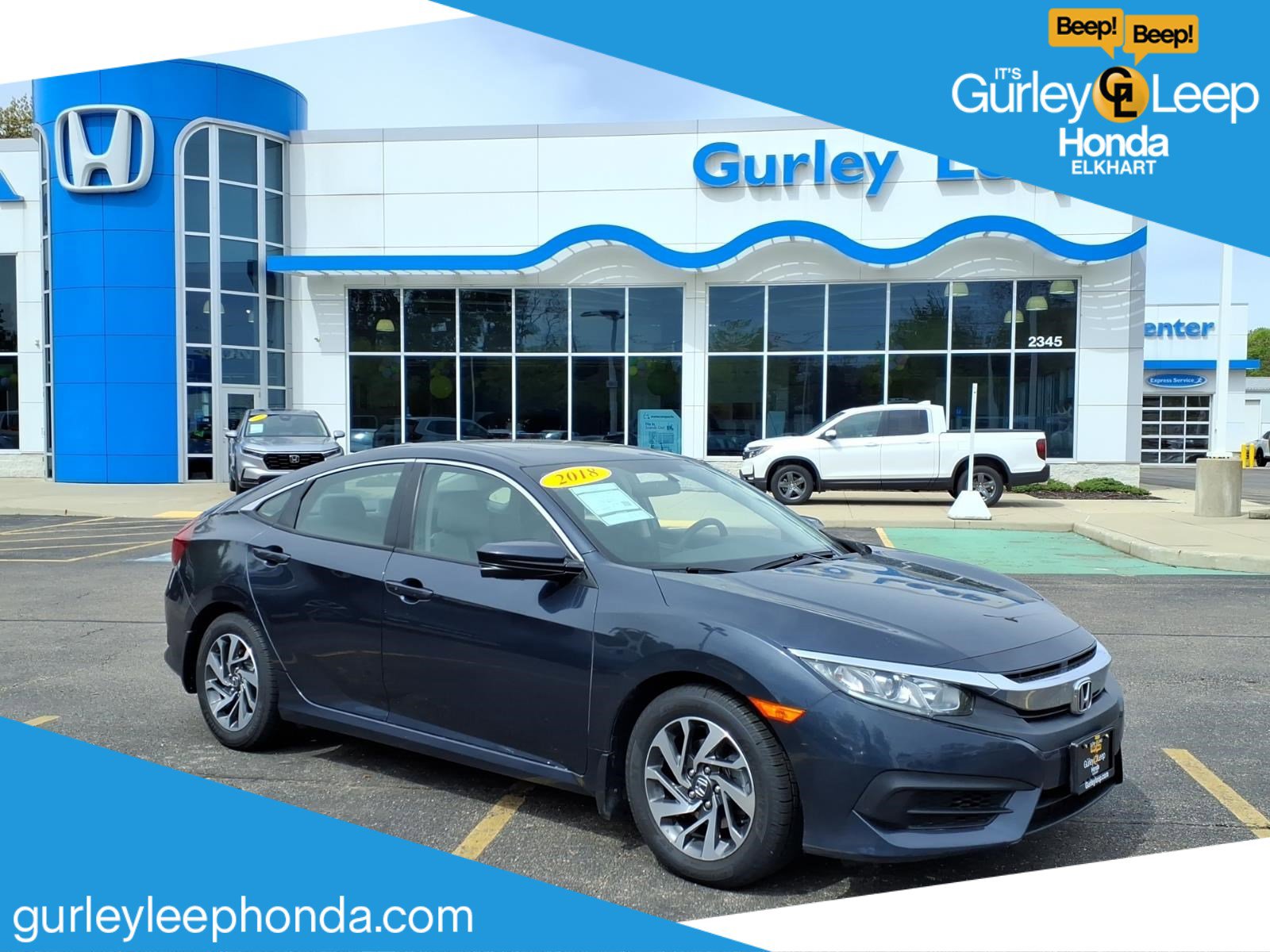 Used 2018 Honda Civic EX image 1