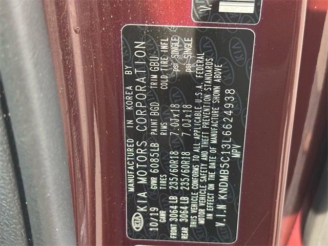 Used 2020 Kia Sedona EX image 24