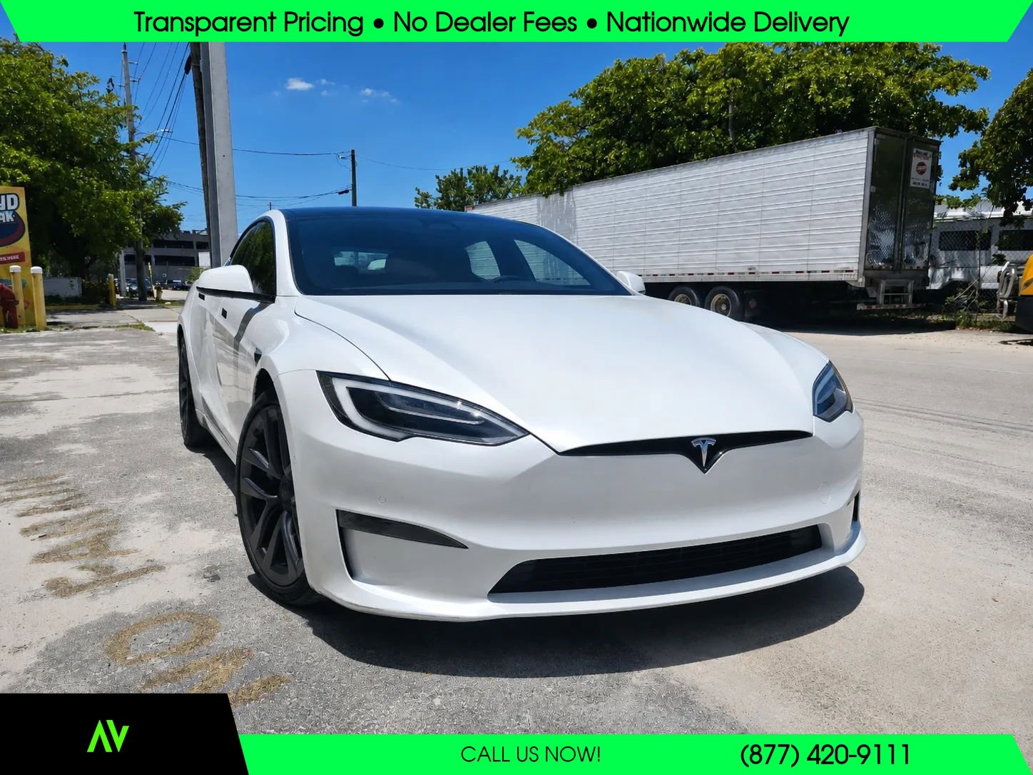 Used 2021 Tesla Model S Plaid AWD/4WD image 8