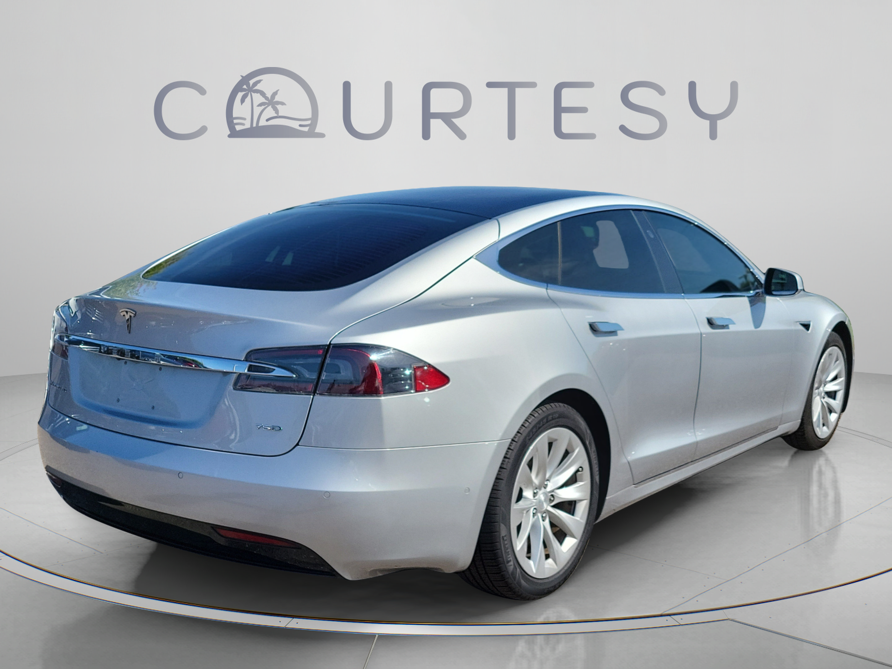 Used 2018 Tesla Model S 75D AWD/4WD image 3
