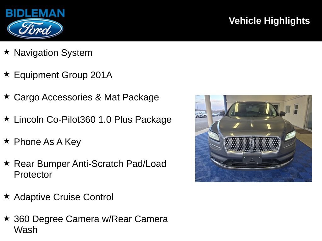 Used 2022 Lincoln Nautilus Reserve w/ Equipment Group 201A image 8