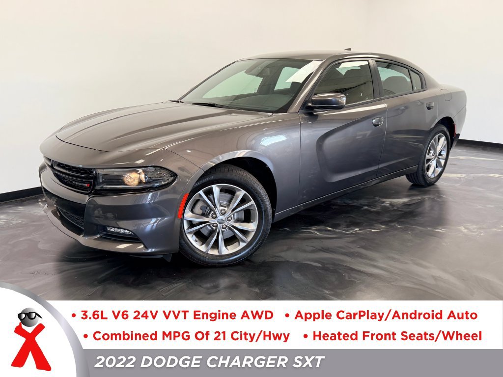 Used 2022 Dodge Charger SXT w/ Cold Weather Package AWD/4WD 360° Tour