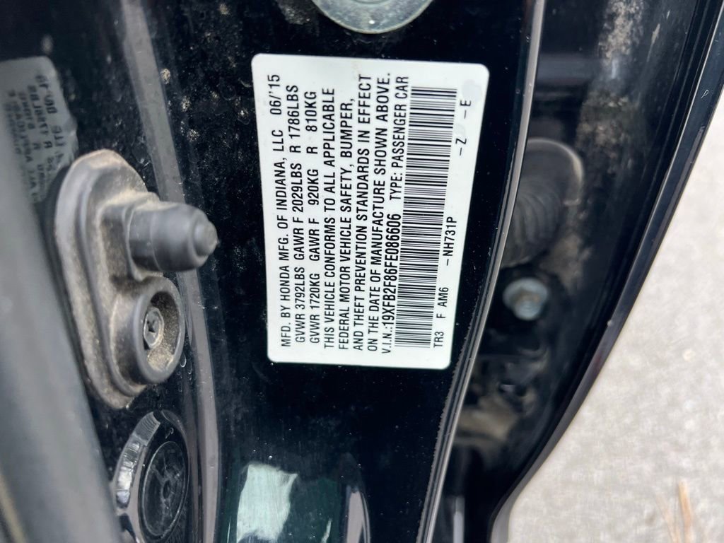 Used 2015 Honda Civic EX image 14
