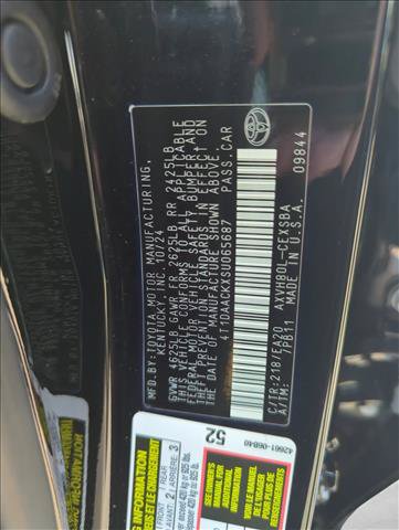 Certified 2025 Toyota Camry SE w/ Convenience Package FWD image 2
