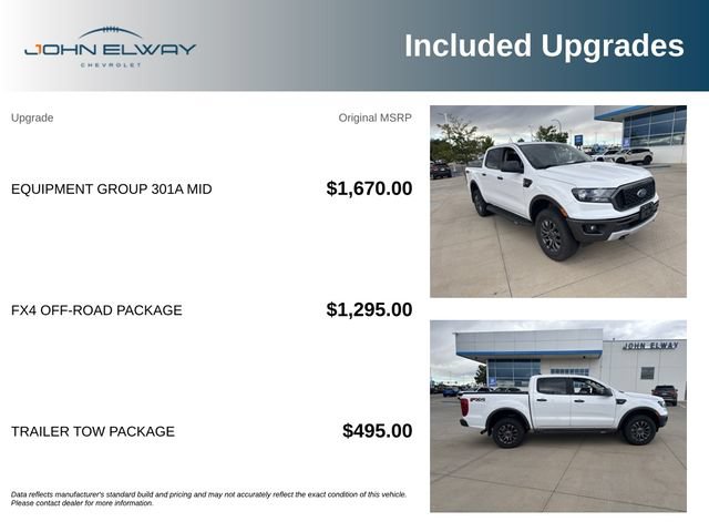Used 2020 Ford Ranger XLT w/ Equipment Group 301A Mid AWD/4WD image 4