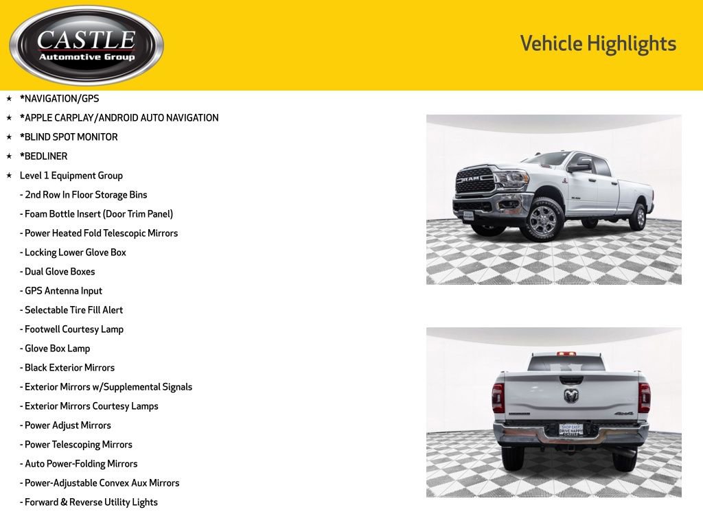 Used 2023 RAM 3500 Big Horn w/ Level 1 Equipment Group image 4