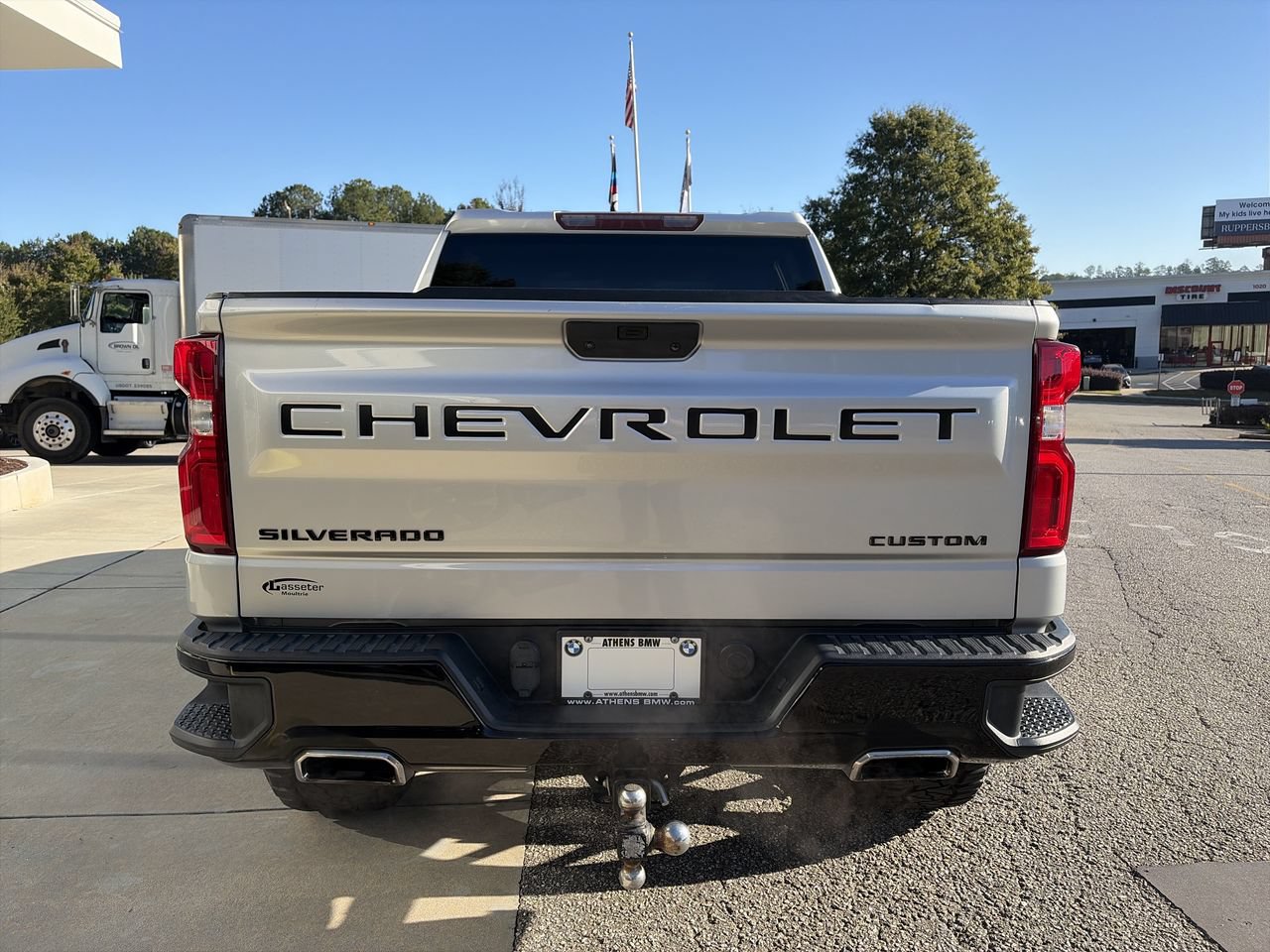 Used 2021 Chevrolet Silverado 1500 Custom Trail Boss w/ LPO, Dark Essentials Package AWD/4WD image 12