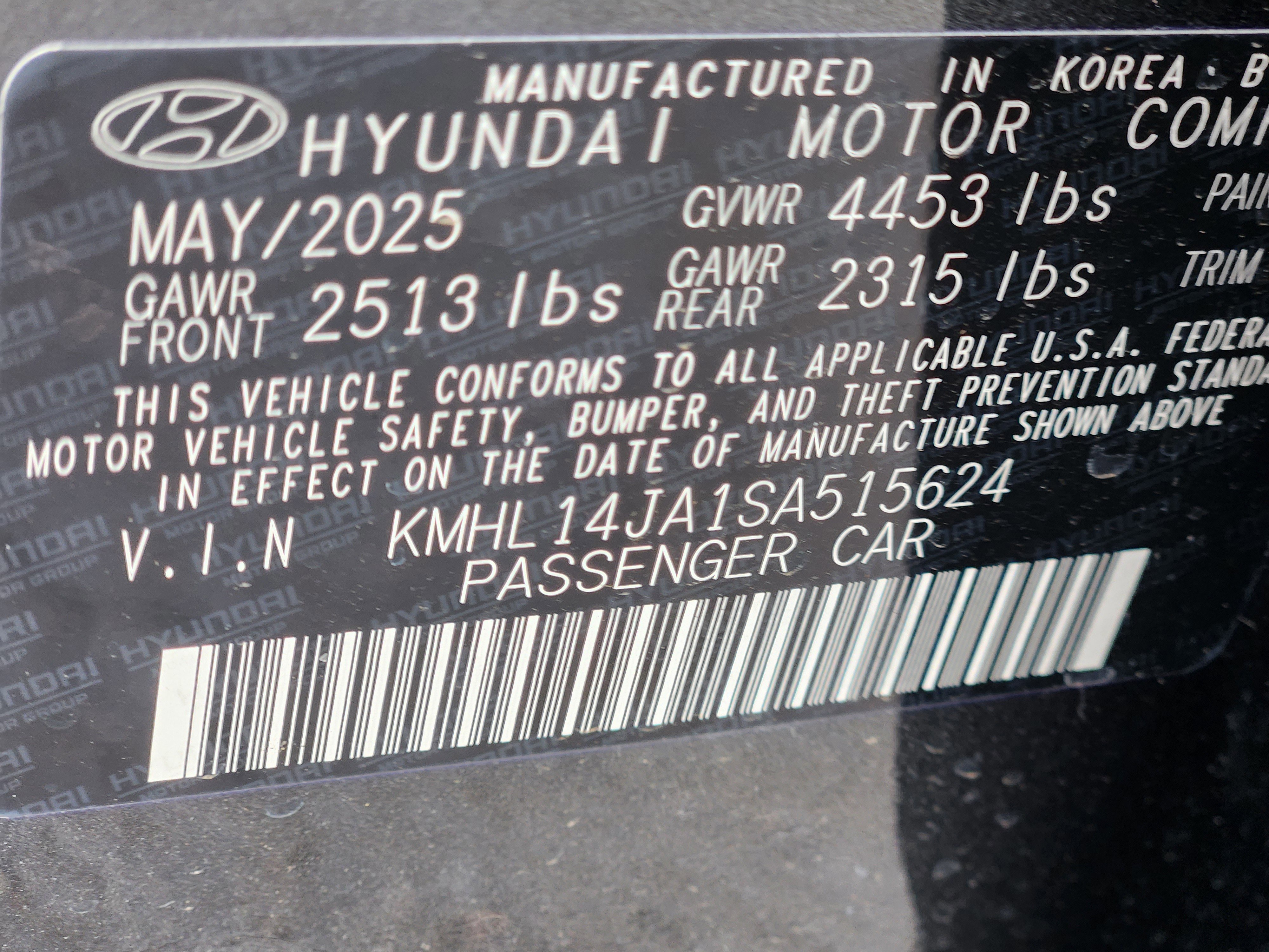 New 2025 Hyundai Sonata SEL image 25