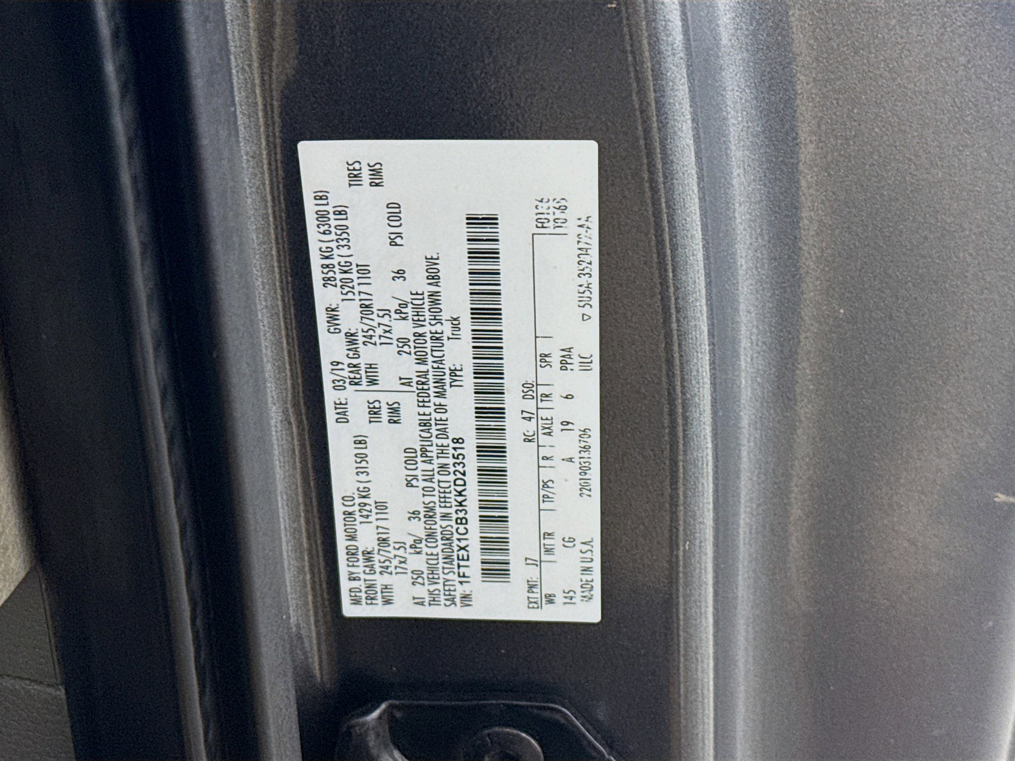 Used 2019 Ford F150 XL image 36