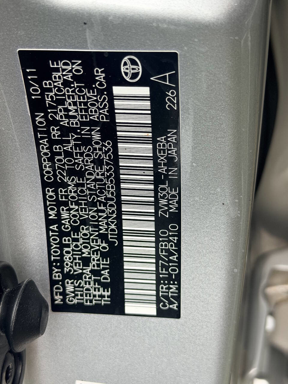 Used 2011 Toyota Prius Three FWD image 74