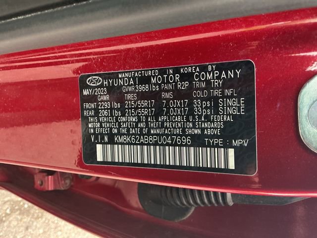 Certified 2023 Hyundai Kona SEL w/ Cargo Package FWD image 28