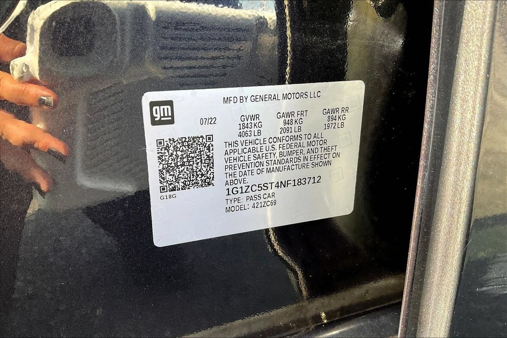 Used 2022 Chevrolet Malibu LS w/ Driver Confidence Package II FWD image 22