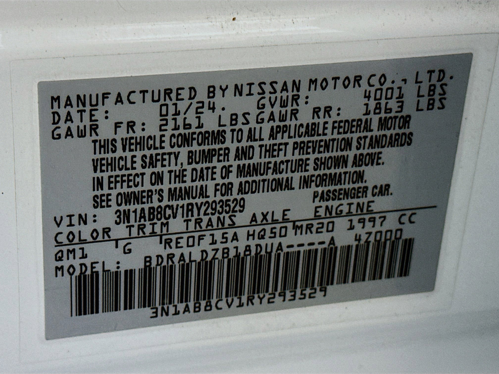 Used 2024 Nissan Sentra SV image 12