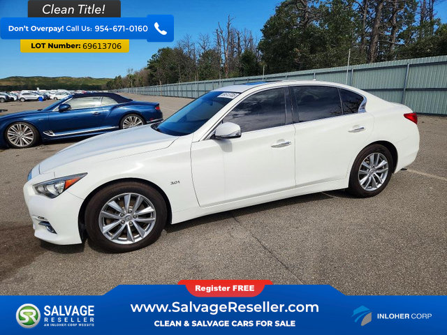 Used 2017 INFINITI Q50 3.0t Premium w/ 3.0T Premium Plus Package