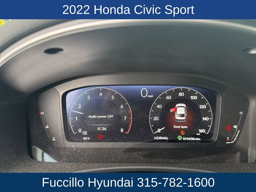 Used 2022 Honda Civic Sport image 17