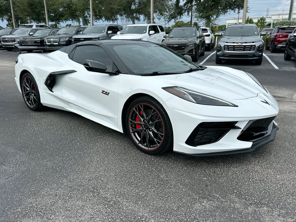 Certified 2023 Chevrolet Corvette Stingray Convertible w/ Z51 Performance Package RWD image 3
