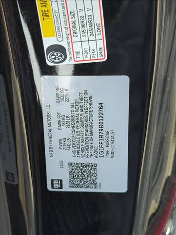 Used 2024 Chevrolet Camaro LT w/ RS Package RWD image 2