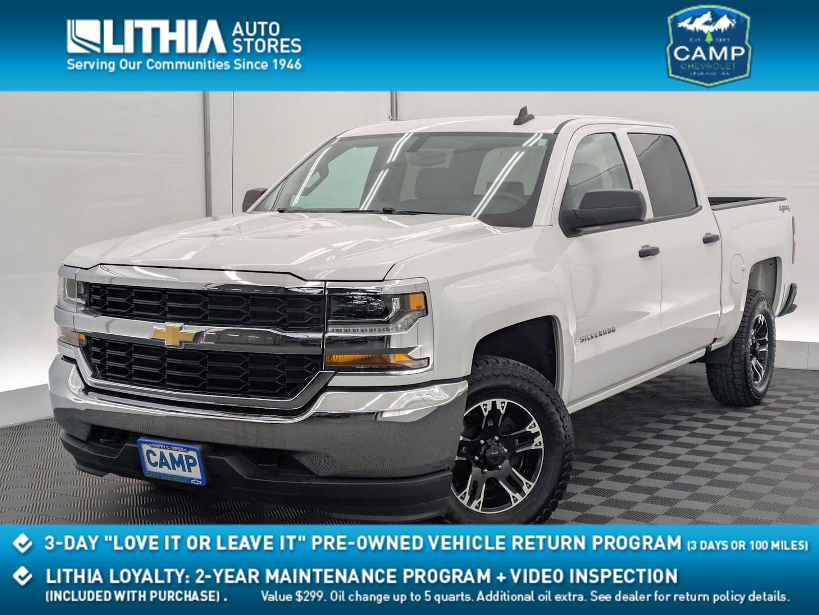 Used 2017 Chevrolet Silverado 1500 LS w/ Trailering Package AWD/4WD image 1