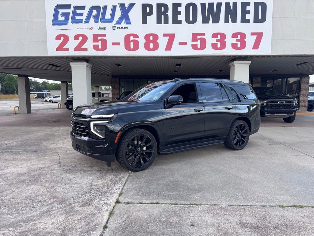 Used 2025 Chevrolet Tahoe RST w/ RST Capability Package image 1