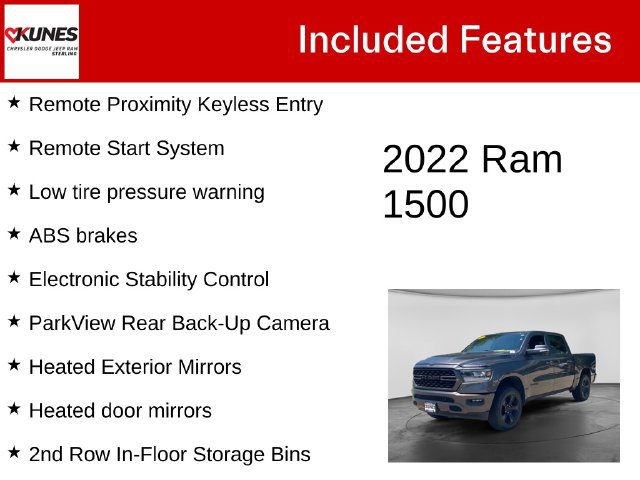 Used 2022 RAM 1500 Sport w/ Rebel Level 2 Equipment Group AWD/4WD image 5