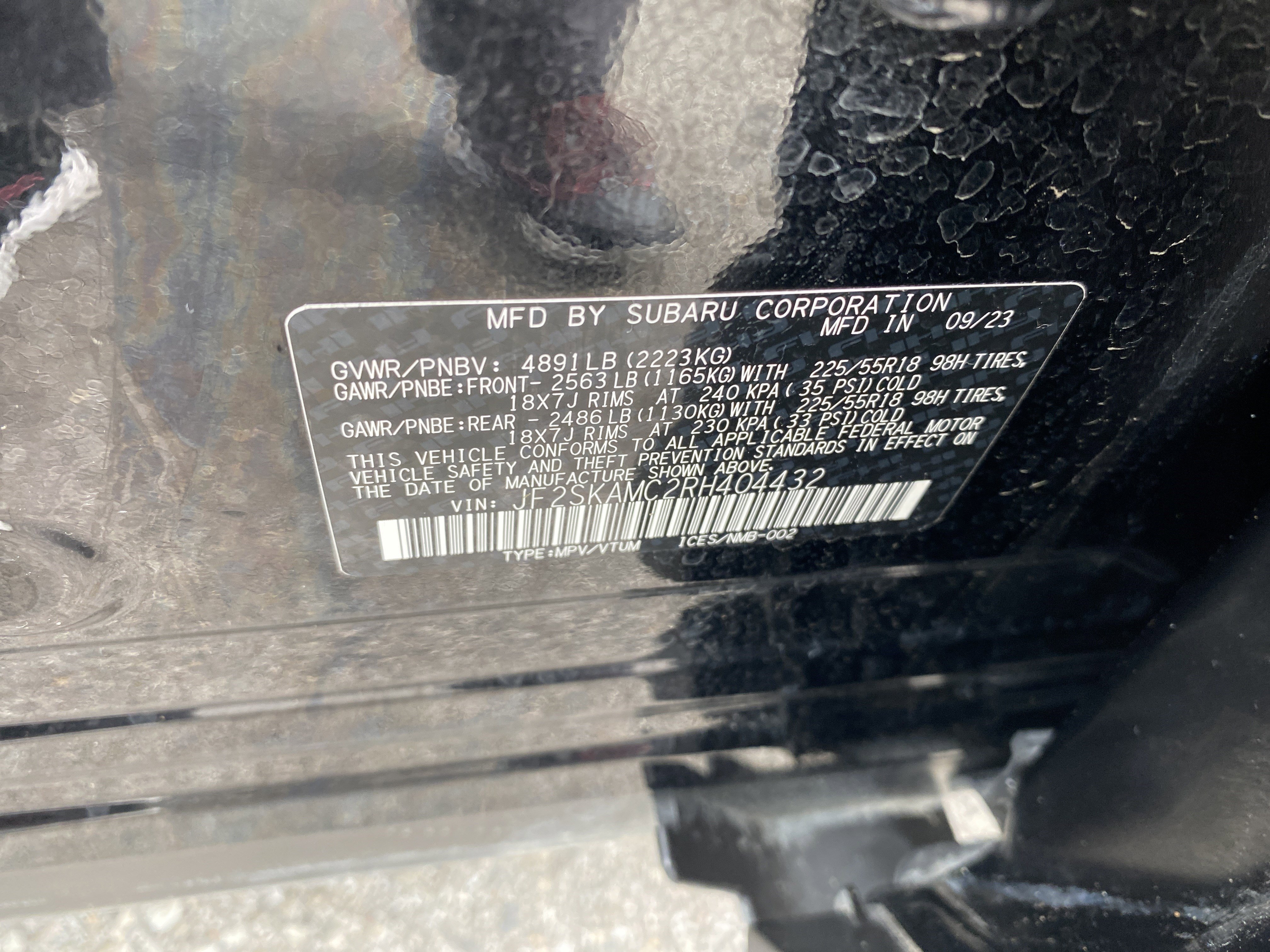 Certified 2024 Subaru Forester Touring AWD/4WD image 27