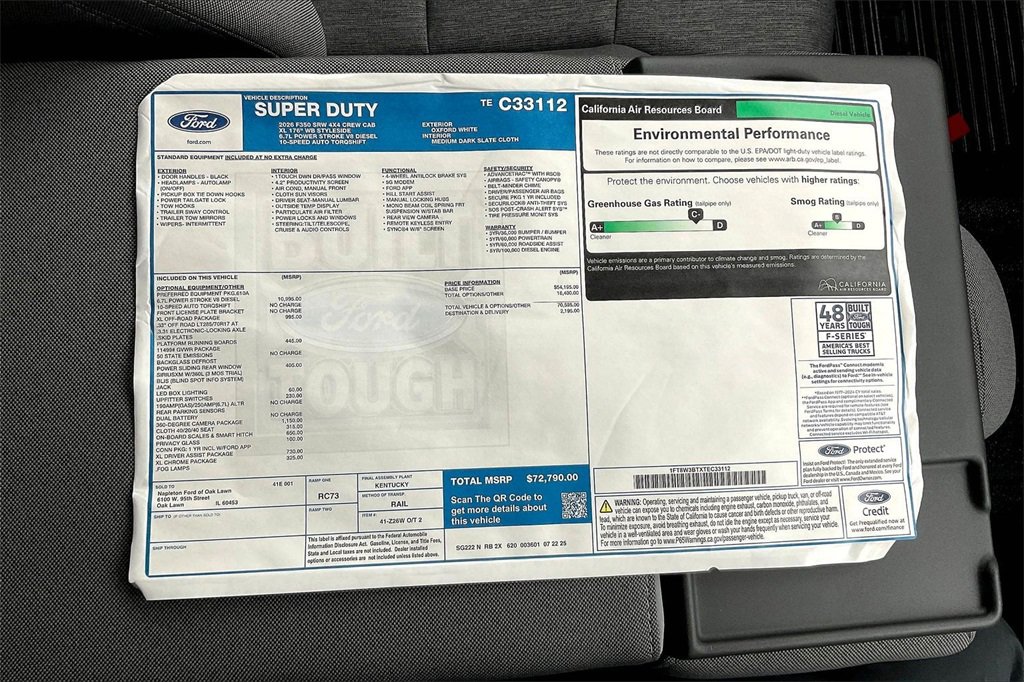 New 2026 Ford F350 XL w/ 360-Degree Camera Package image 14