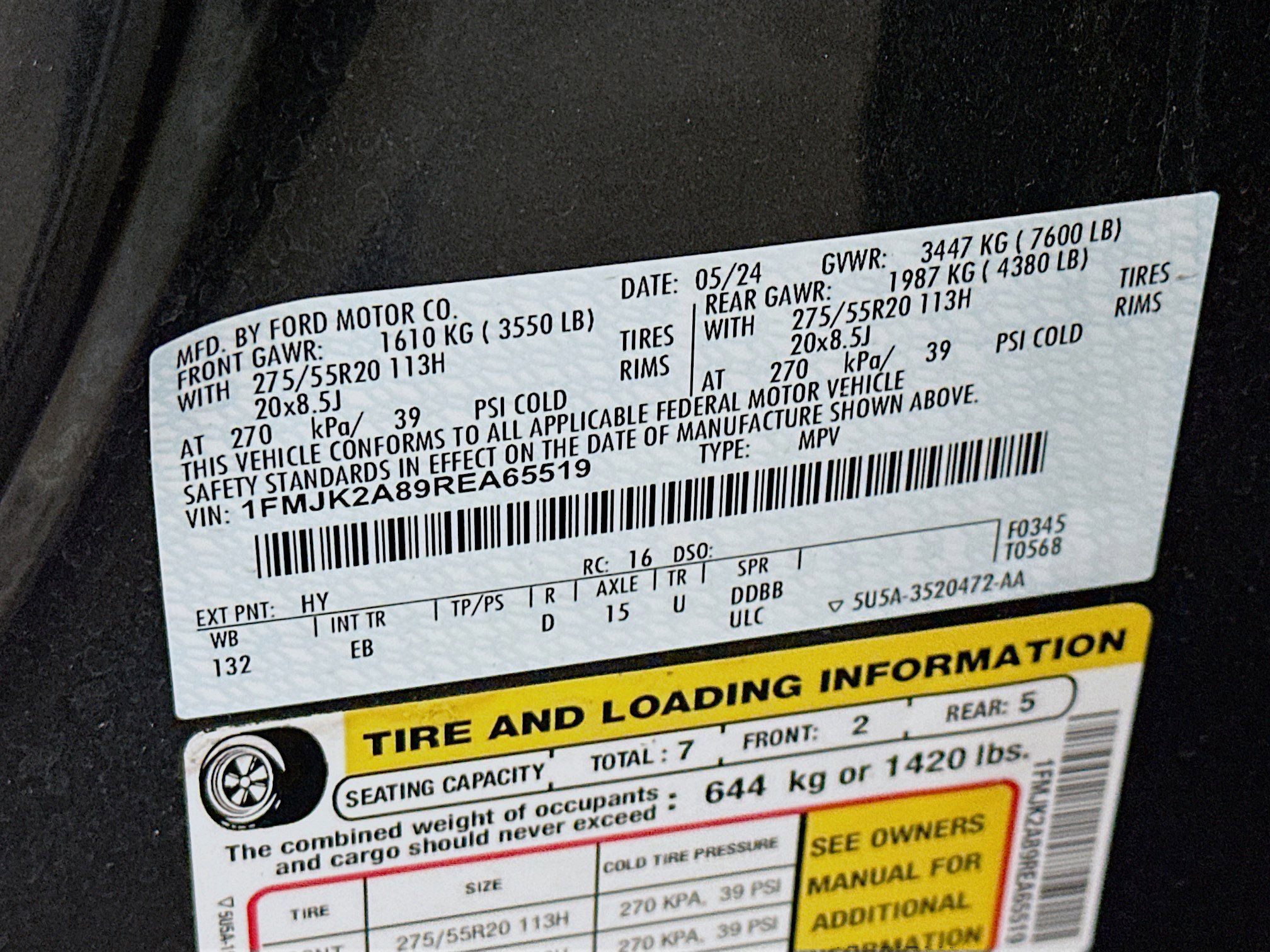 Used 2024 Ford Expedition Max Limited image 12