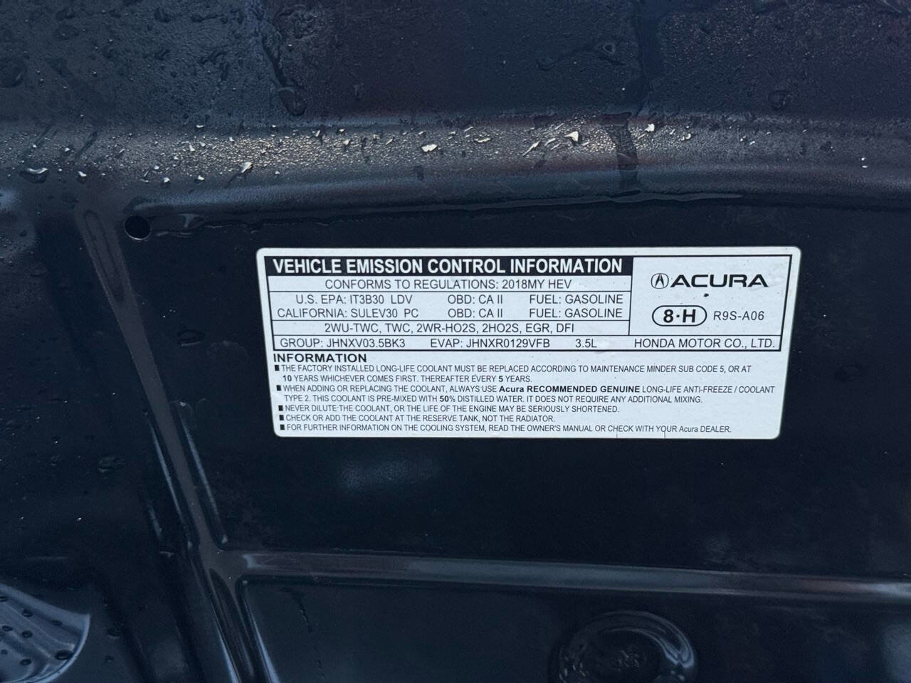 Used 2018 Acura RLX Sport Hybrid w/ Advance Pkg image 35