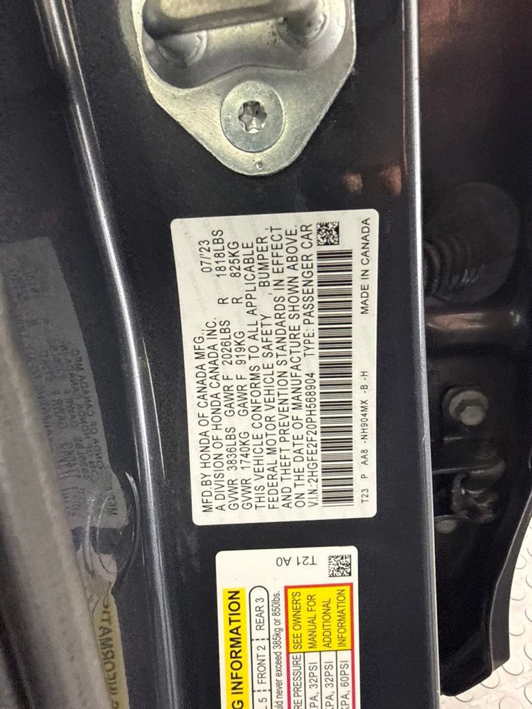 Certified 2023 Honda Civic LX image 17