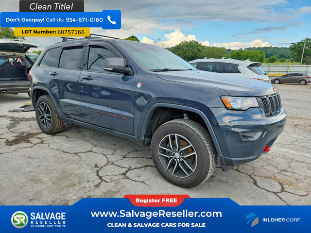 Used 2017 Jeep Grand Cherokee Trailhawk AWD/4WD image 5