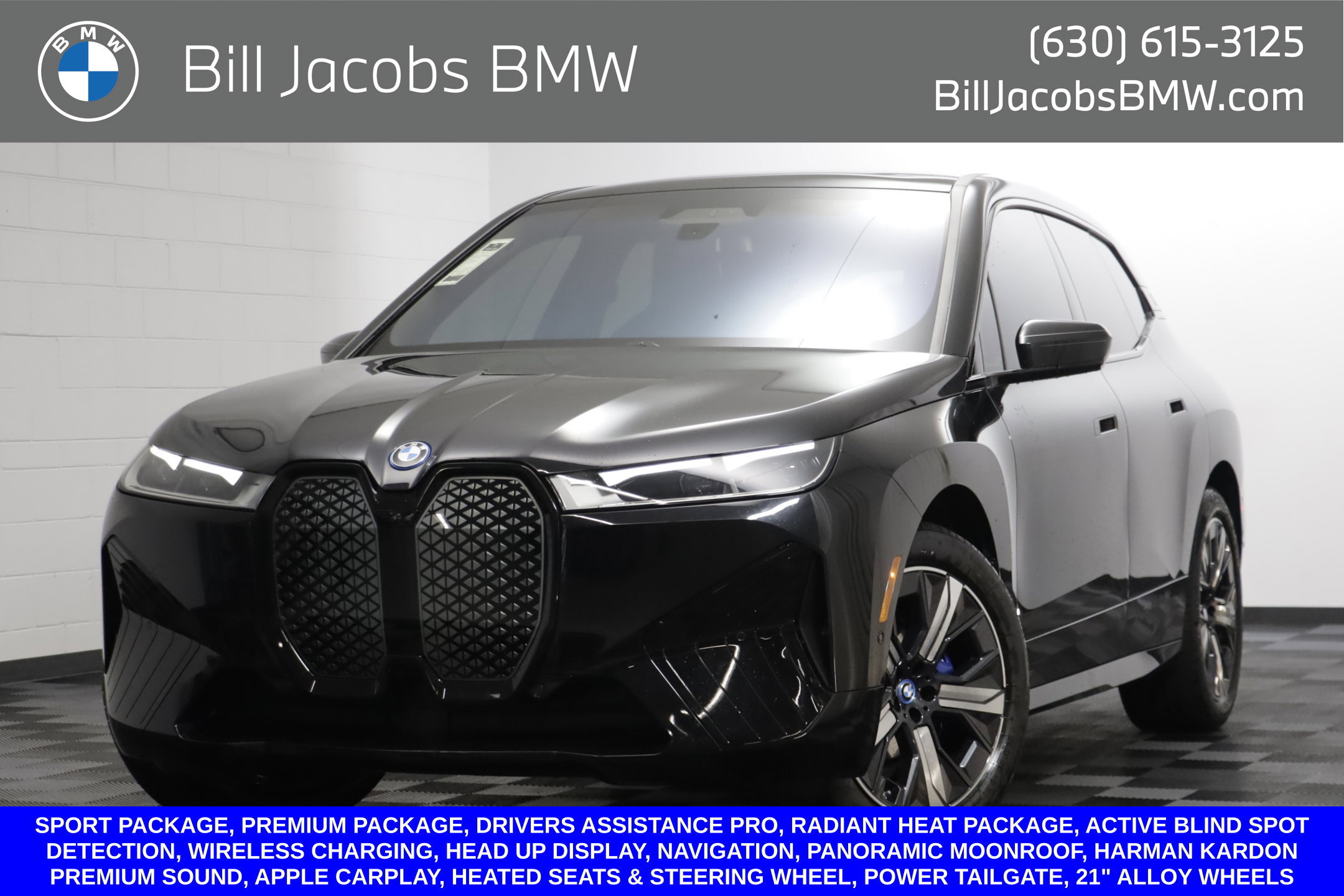 Used 2024 BMW iX xDrive50 w/ Premium Package AWD/4WD image 1
